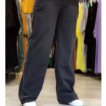 شلوار کاغذی بگ ذغالی