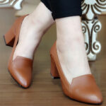 کفش پاشنه پهن