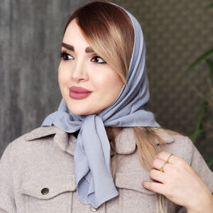 مینی اسکارف رنگی ساده - مانتو پاتریس رشت