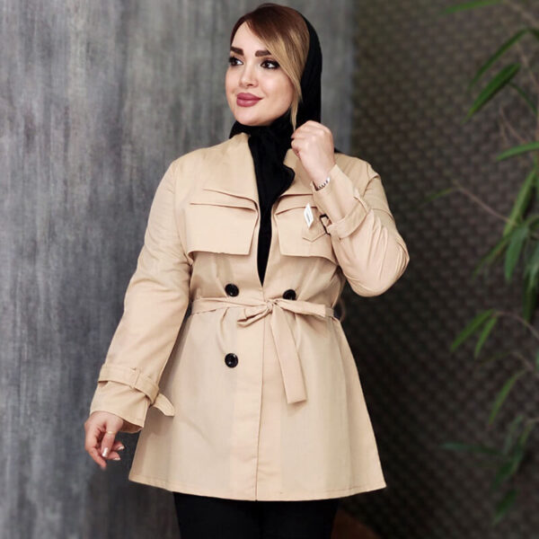 مانتو داکرون دو یقه - مانتو پاتریس رشت