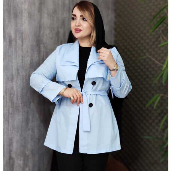 مانتو داکرون دو یقه - مانتو پاتریس رشت