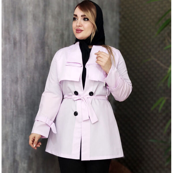 مانتو داکرون دو یقه - مانتو پاتریس رشت