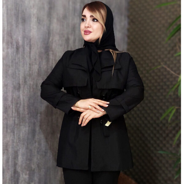 مانتو داکرون دو یقه - مانتو پاتریس رشت