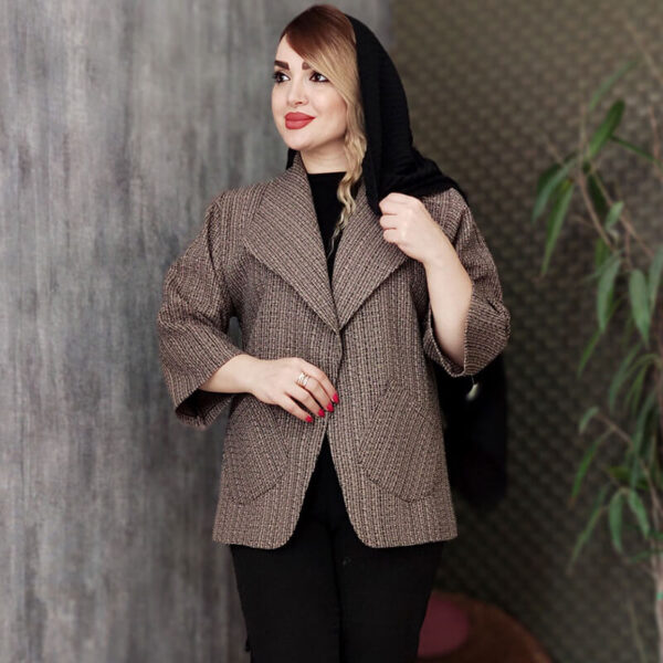 مانتو کتی دو جیب - مانتو پاتریس رشت