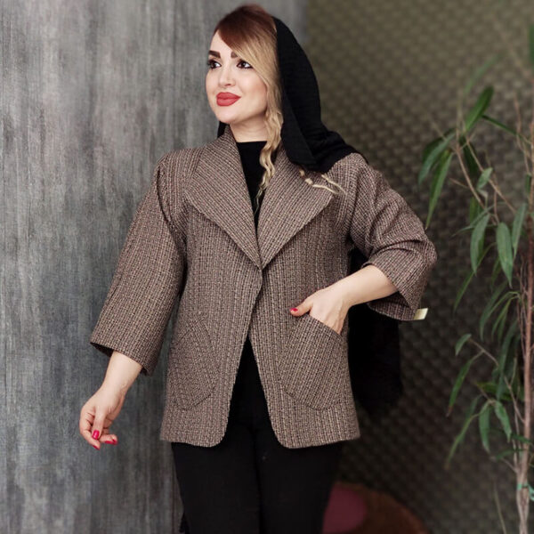 مانتو کتی دو جیب - مانتو پاتریس رشت