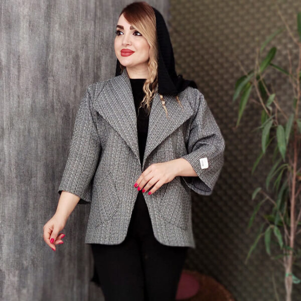 مانتو کتی دو جیب - مانتو پاتریس رشت