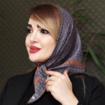 مینی اسکارف طرحدار - مانتو پاتریس رشت