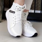 کتونی ساقدار سفید - مانتو پاتریس رشت