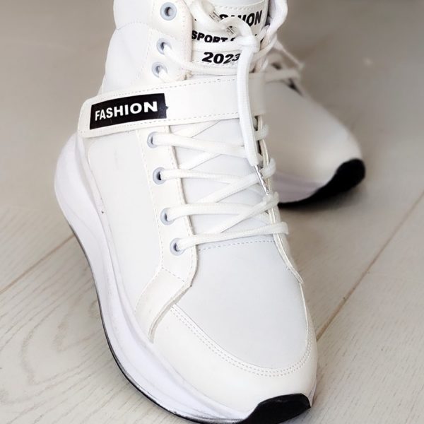 کتونی ساقدار سفید - مانتو پاتریس رشت