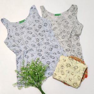 تاپ حلقه ای چاپ گربه - مانتو پاتریس رشت