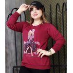 بلوز آستین بلند چاپی - مانتو پاتریس رشت