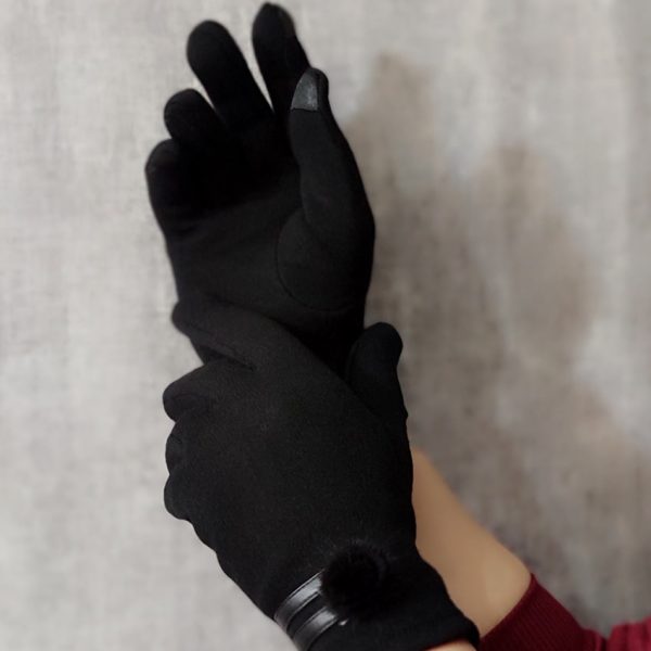 دستکش فوتر مشکی 3580062 - Image 2