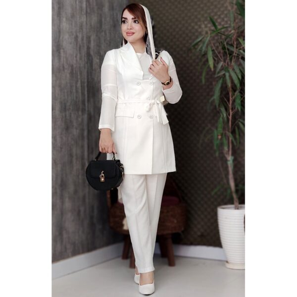 ست کت شلوار کرسپو - مانتو پاتریس رشت