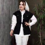 ست وست شومیز دو جیب - مانتو پاتریس رشت