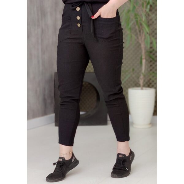 31400151-022-min شلوار مام فیت جلو جیب مشکی - مانتو پاتریس رشت