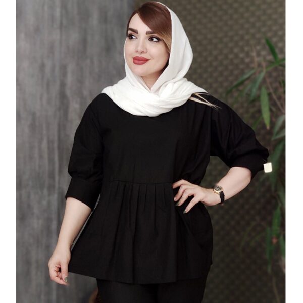 ست مانتو شلوار چین دار لنین - مانتو پاتریس رشت