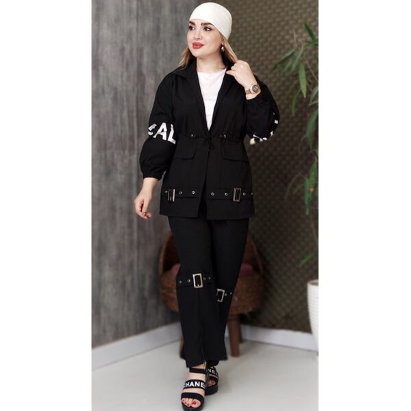 398004-1-min ست مانتو شلوار اسپرت سگک دار - مانتو پاتریس رشت