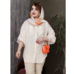 مانتو وال راه راه پیراهنی - مانتو پاتریس رشت