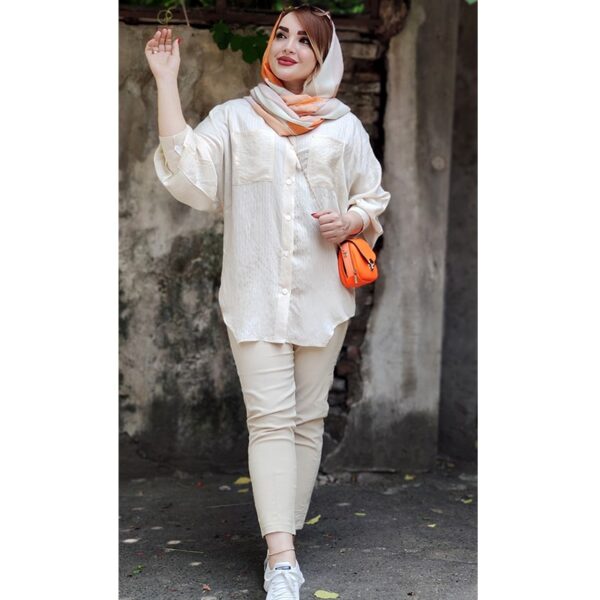 مانتو وال راه راه پیراهنی - مانتو پاتریس رشت