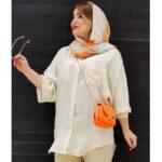 مانتو وال راه راه پیراهنی - مانتو پاتریس رشت