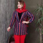 مانتو جین تنسل راه راه - مانتو پاتریس رشت