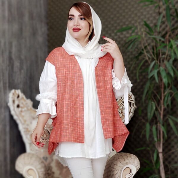 21000355-1-min ست شومیز وست لنین هندی - مانتو پاتریس رشت