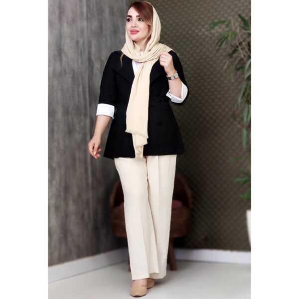 ست کت شلوار لنین - مانتو پاتریس رشت