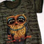 تیشرت چریکی جغد - مانتو پاتریس رشت