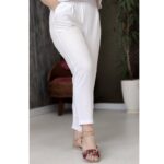 شلوار مام فیت نخی - مانتو پاتریس رشت