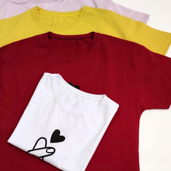 تیشرت کراپ قلب - مانتو پاتریس رشت