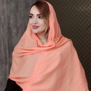 شال رنگی پفکی - مانتو پاتریس رشت