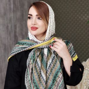 روسری نخ حاشیه سنتی