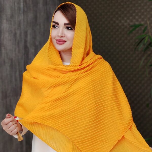 شال پلیسه نقطه ای - مانتو پاتریس رشت