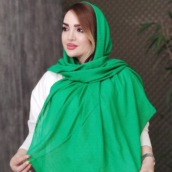 روسری پلیسه رنگی - مانتو پاتریس رشت