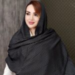 شال پلیسه نخی - مانتو پاتریس رشت