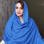 شال پلیسه نخی - مانتو پاتریس رشت