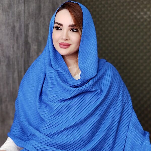 شال پلیسه نخی - مانتو پاتریس رشت