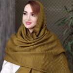 شال پلیسه نخی - مانتو پاتریس رشت