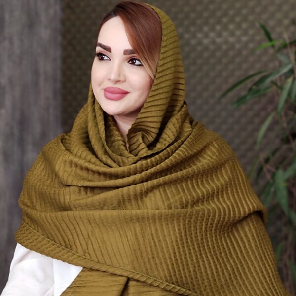 شال پلیسه نخی - مانتو پاتریس رشت