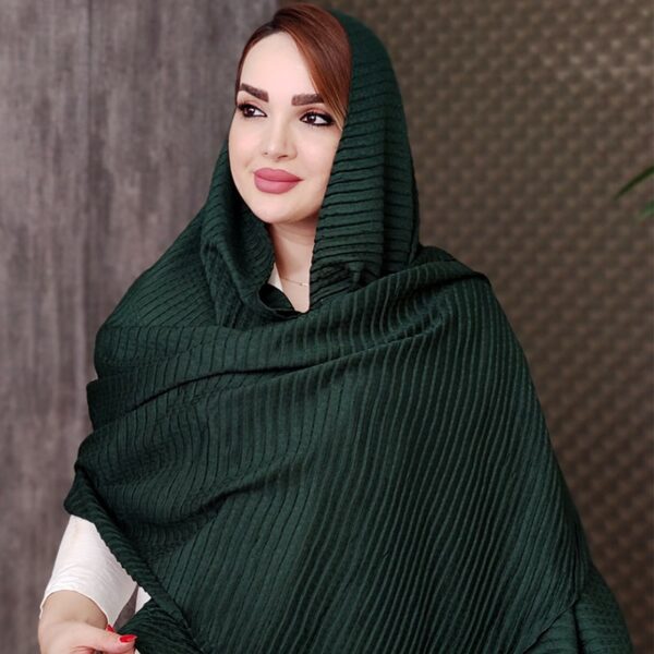 شال پلیسه نخی - مانتو پاتریس رشت