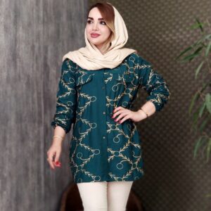 مانتو گلدوزی طلایی - مانتو پاتریس رشت