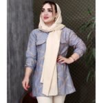 مانتو گلدوزی طلایی - مانتو پاتریس رشت