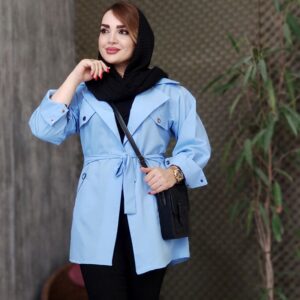 مانتو داکرون آستین زیپی - مانتو پاتریس رشت