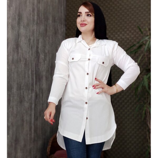 مانتو بغل زیپ لنین - مانتو پاتریس رشت