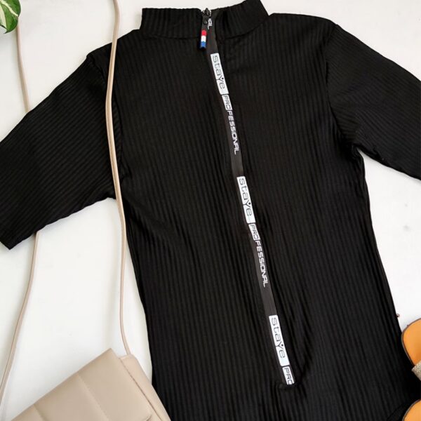 بادی آستین کوتاه زیپی - مانتو پاتریس رشت