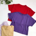 تیشرت کراپ رنگی - مانتو پاتریس رشت