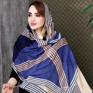 شال راه راه رنگی - مانتو پاتریس رشت