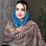 شال نخی لوزی - مانتو پاتریس رشت