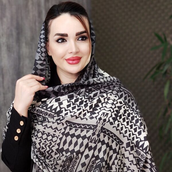 شال نخی لوزی - مانتو پاتریس رشت