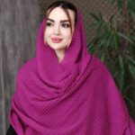 شال پلیسه لوزی - مانتو پاتریس رشت